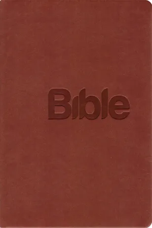 Bible21, umělá kůže hnědá