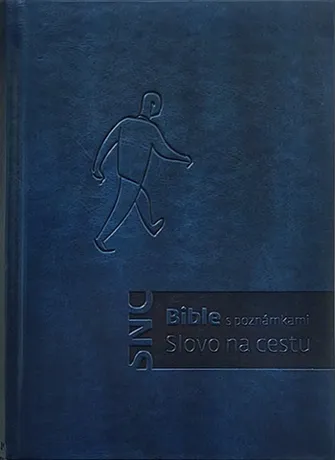 Bible s poznámkami - Slovo na cestu, velký formát, pevná vazba, tmavě modrá