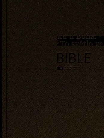 Bible ČEP DT velký formát, pevná vazba, zlatohnědá
