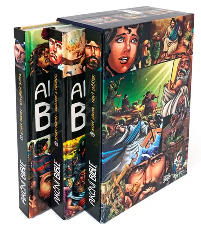 Akční Bible: Komplet v dárkovém boxu