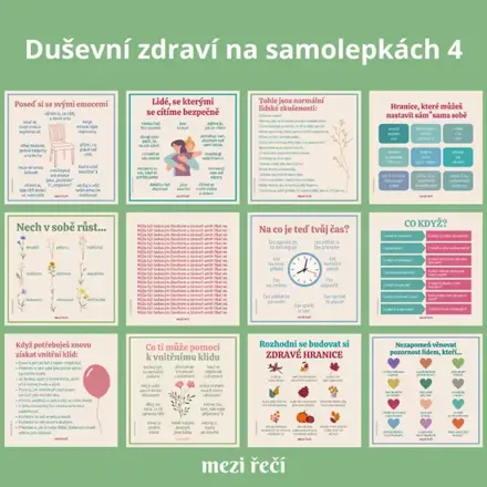 Duševní zdraví na samolepkách 4