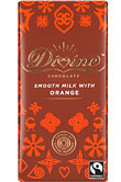 Čokoláda Divine Orange milk 90g