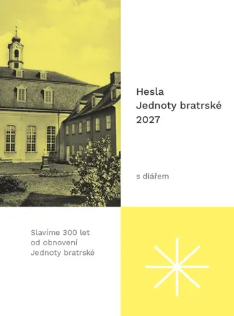 Hesla Jednoty bratrské 2027 s diářem