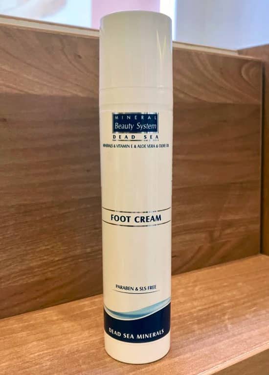 Krém na nohy s minerály z Mrtvého moře 