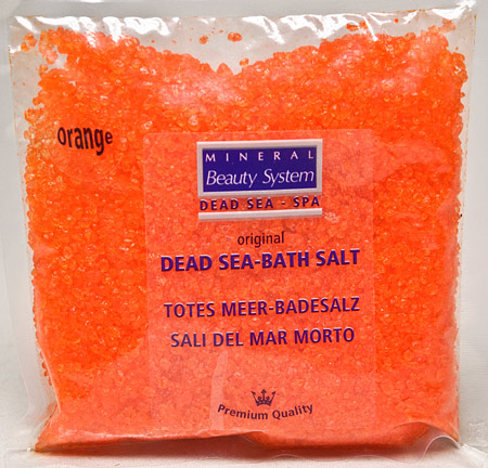 Relaxační koupelová sůl z Mrtvého moře - Orange