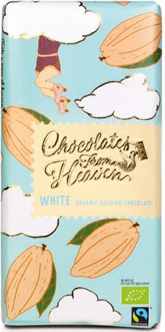 BIO bílá čokoláda 32%, 100g