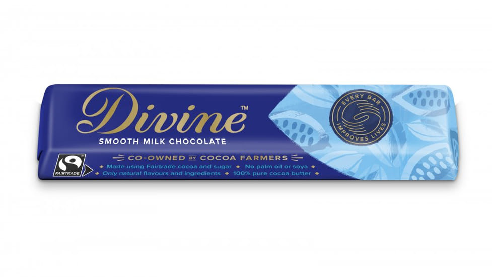 Čokoládová tyčinka Divine mléčná 35g