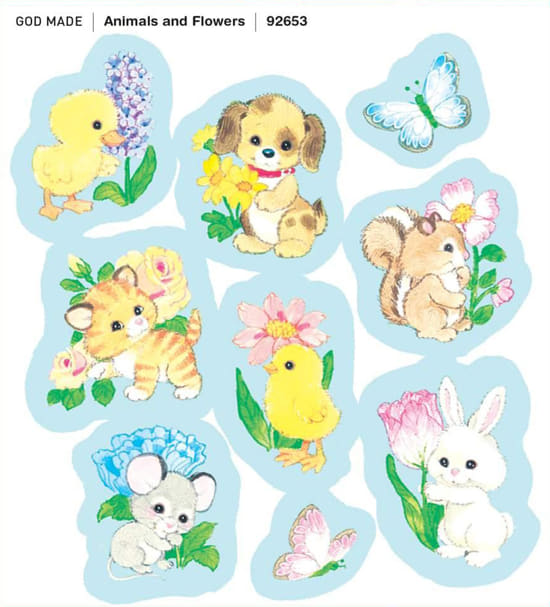 S 187 Animals and Flowers (54)