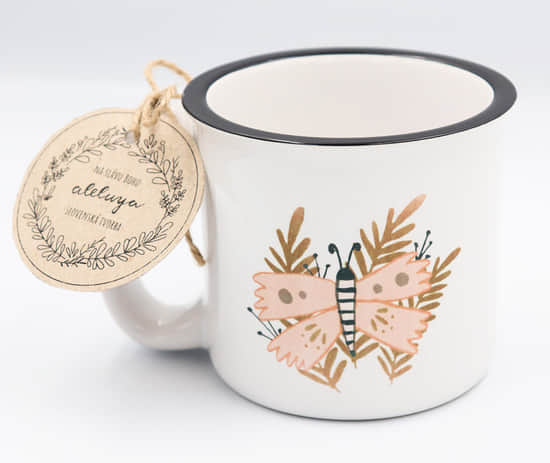 Keramický hrnek „Motýl“