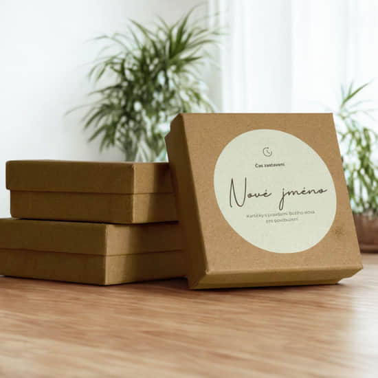 Kartičky - Nové jméno